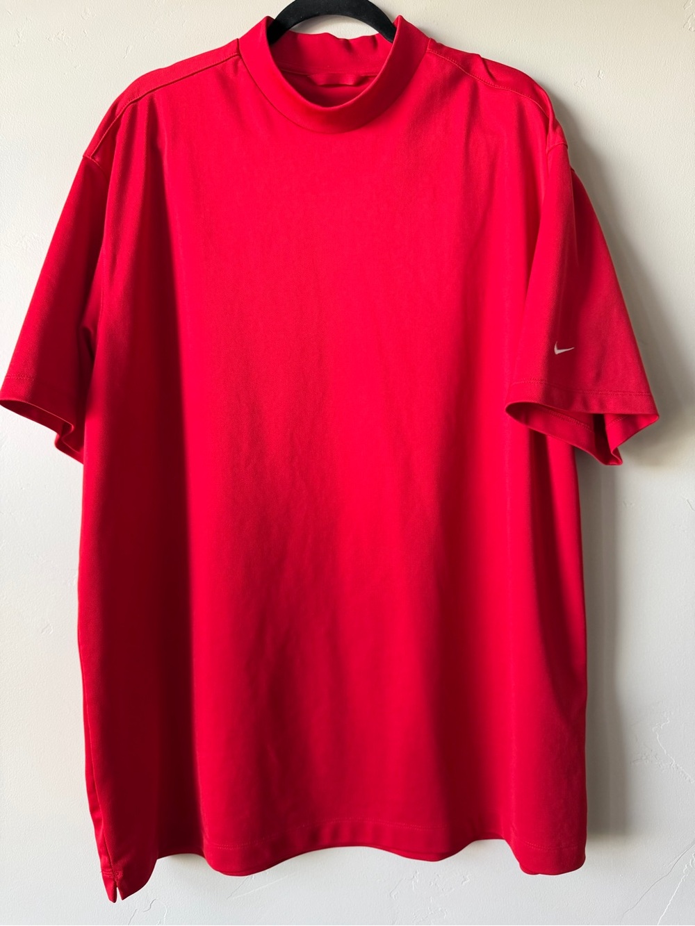 Men’s Nike Dri-Fit Mock Neck Golf Tee Size XXL